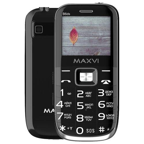 Мобильный телефон Maxvi B6ds Черный