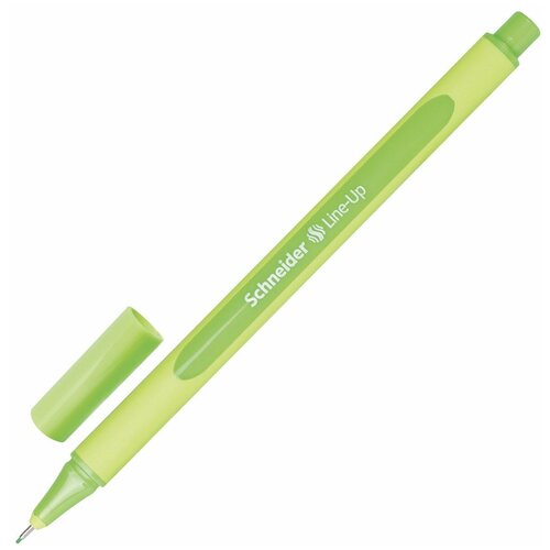 Ручка капиллярная Schneider Line-Up, трехгранная, линия 0,4 мм, неон зеленая (191063)