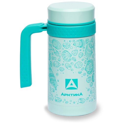 Термокружка для напитков Арктика 412-500 0.5л. бирюзовый картонная коробка (412-500/TURQ)