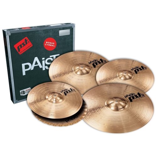 Тарелки (14/ 18/ 20+16) Paiste PST5 Rock Set + Bonus 16 тарелки для ударных комплект paiste 000170rset pst 7 rock set