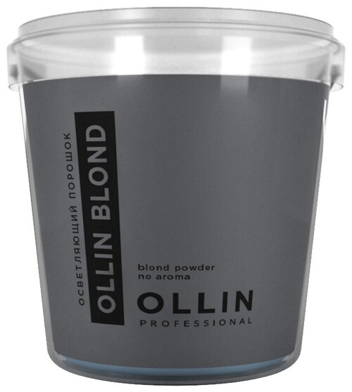 OLLIN Professional Осветляющий порошок Blond Powder No Aroma, 500 мл