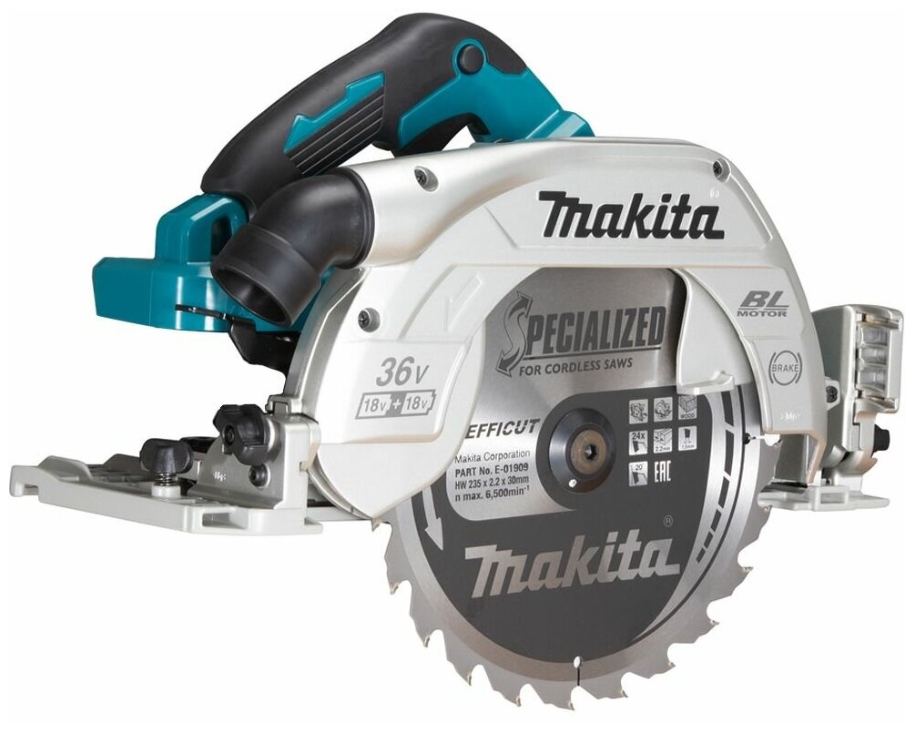 Аккумуляторная дисковая пила Makita DRS780Z - фотография № 18