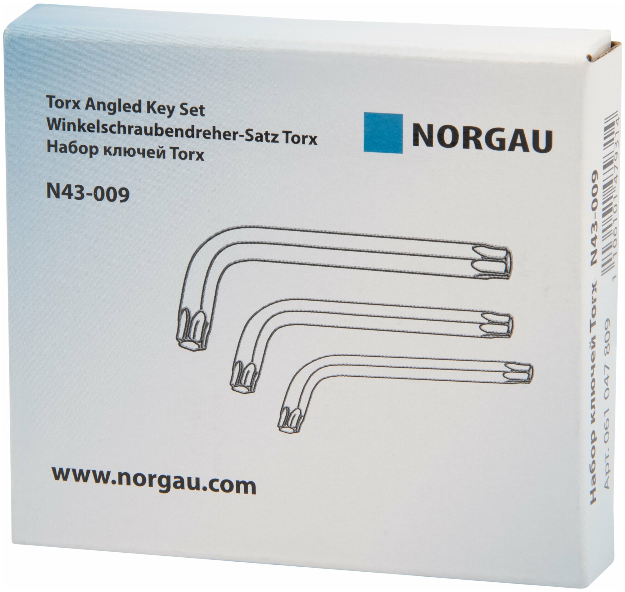Набор ключей torx NORGAU - фото №7