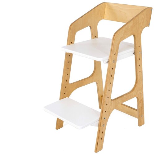 Растущий стул FORLIKE белый/эко