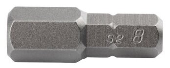 Licota BHE102580 Бита 1/4" шестигранная H8 25 мм