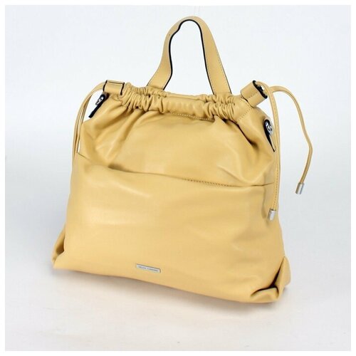 фото Сумка женская искусственная кожа vf-572404-d (рюкзак-change), 1отд, 3внут, 2внеш карм, желтый sale 237030 velina fabbiano