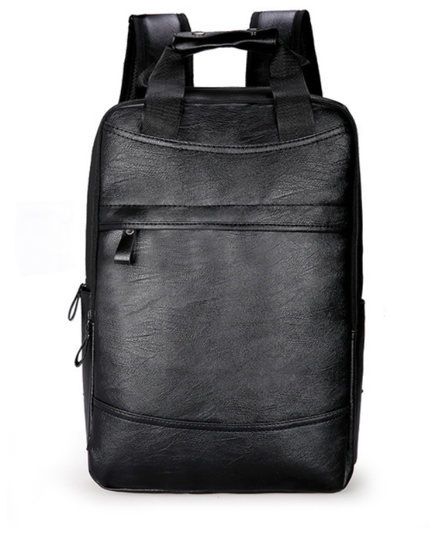 Рюкзак MyPads M457-678 из качественной импортной эко-кожи студенческий школьный стильный молодежный компактный городской рюкзак для ноутбука Macb.