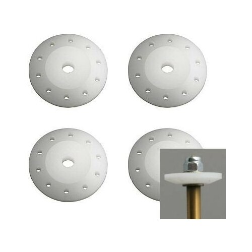 Поршни амортизаторов 16мм конические 10x1.1мм / 4шт