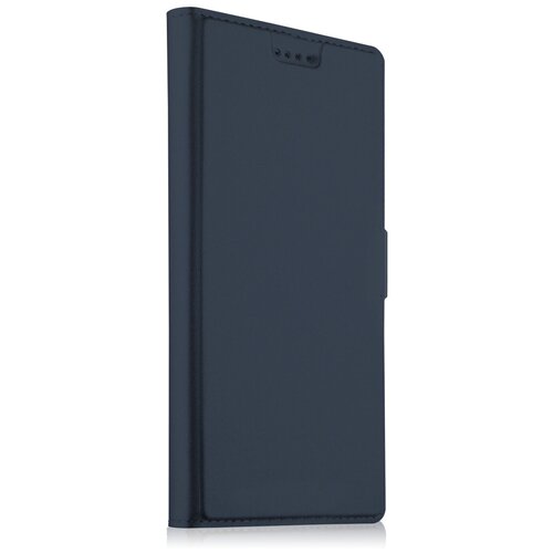 Чехол-книжка MyPads для Samsung Galaxy A6 Plus SM-A605F на жёсткой металлической основе синий чехол книжка mypads для samsung galaxy a6 plus sm a605f на жёсткой металлической основе синий