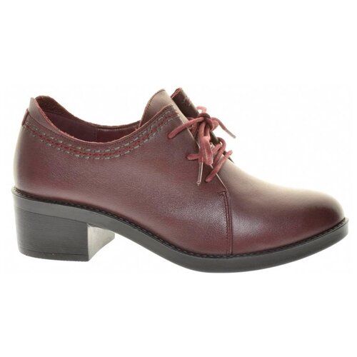 фото Туфли baden женские демисезонные, размер 40, цвет бордовый, артикул me096-021