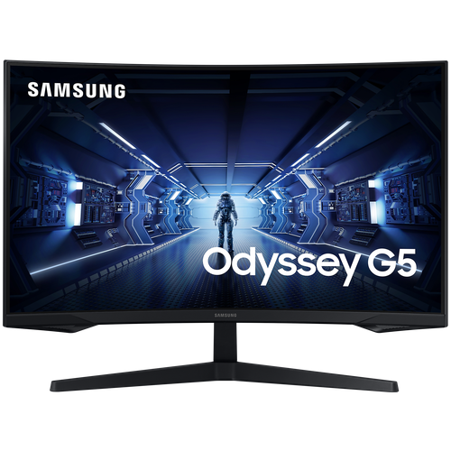 32 Монитор Samsung Odyssey G5 C32G55TQWI, 2560x1440, 144 Гц, *VA, черный 31 5 монитор samsung odyssey g5 c32g54tqwi 2560x1440 144 гц va черный