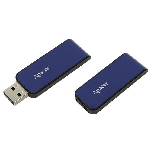 фото Флэш- диск 64gb apacer ah334 blue ap64gah334u-1