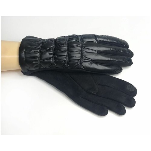 Перчатки , демисезон/зима, сенсорные, размер универсальный, черный