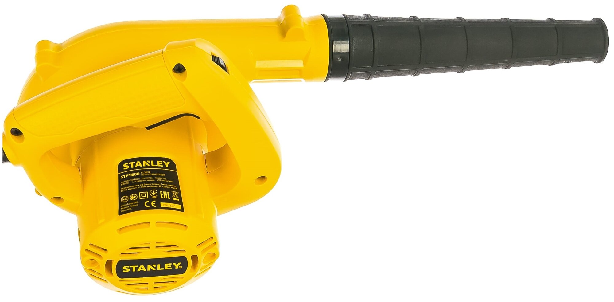 Электрический садовый пылесос STANLEY STPT600-RU 600 Вт