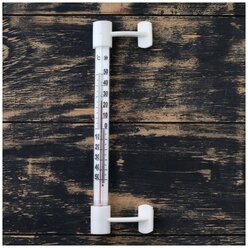 Термометр оконный, мод.ТСН-5, от -50°С до +50°С, на "липучке", упаковка картон