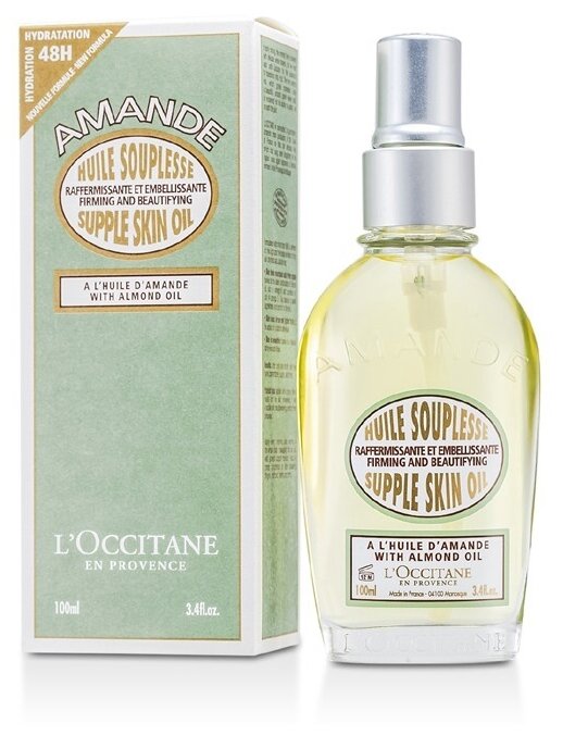 Смягчающее масло для тела Миндальное L'Occitane - фото №4