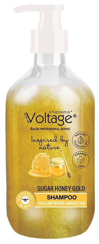 Шампунь для волос KHARISMA VOLTAGE SUGAR HONEY GOLD 500 мл