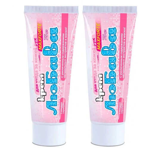 Ваше хозяйство Любава Maxforte крем для рук с ионами серебра 75 мл 2шт 330₽