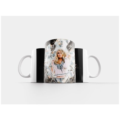 фото Кружка "женщина, блондинка, многоугольник" 320 мл lotsprints