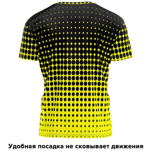 Футболка PANiN Brand, размер M, черный, желтый
