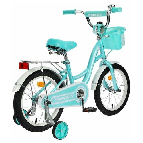 Велосипед 16 Graffiti Premium Girl цвет мятныйбелый 937500₽