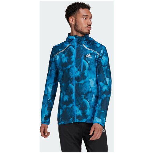 Куртка беговая Adidas Marathon Blue Rush (US:2XL)