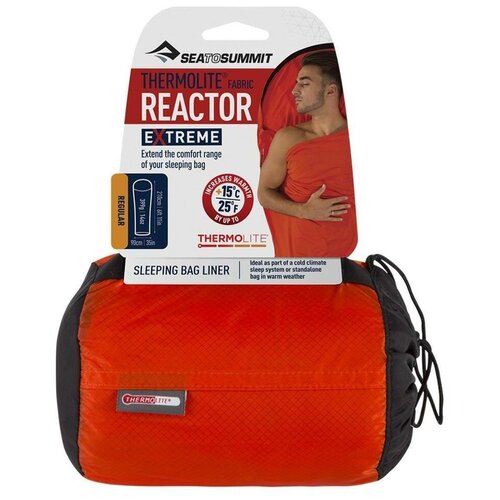 Вкладыш В Спальник Sea To Summit Reactor Extr-T Mummy Liner Orange/Red