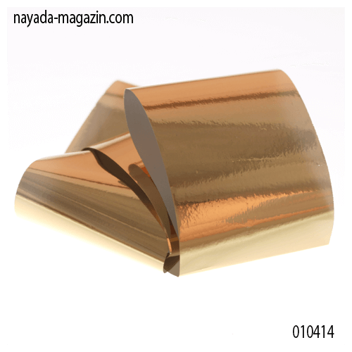 Фольга Nayada для дизайна ногтей Золото ацтеков 70Х5 см