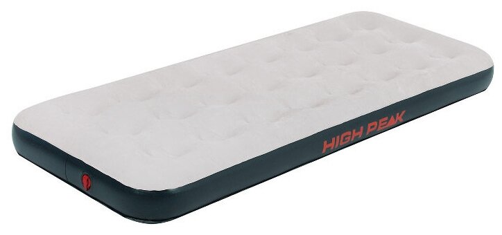 Матрас надувной High Peak Air bed Single светло-серый/темно-серый, 185х74х20см, 40032 - фотография № 1