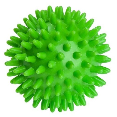 Массажный мяч Mad Wave SPIKY MASSAGE BALL - Зеленый 6 cm