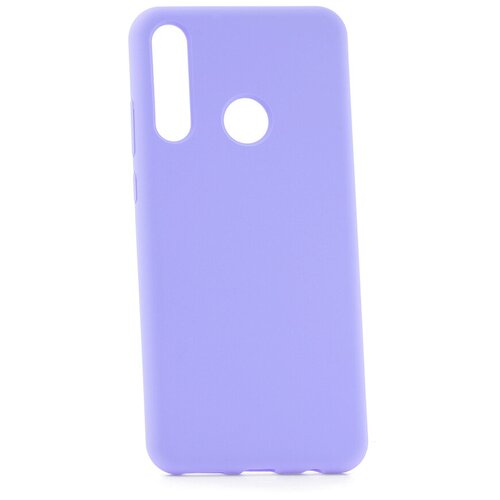 фото Чехол на huawei y6p 2020 kruche silicone plain lilac purple кruче,кruче