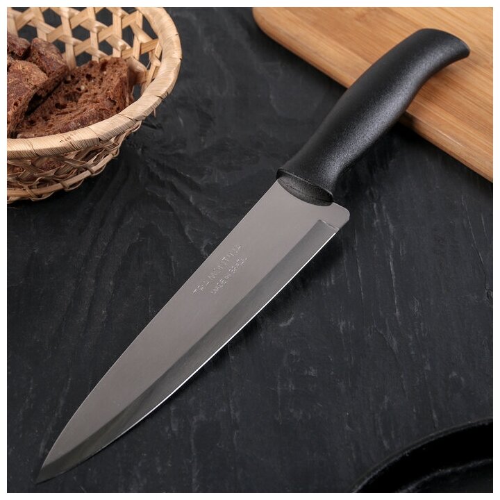 Нож кухонный TRAMONTINA Athus для мяса, лезвие 20 см, сталь AISI 420(В наборе1шт.)