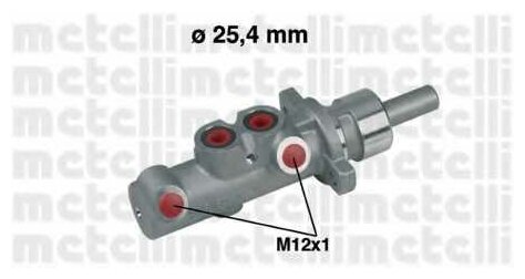 Главный Тормозной Цилиндр Metelli арт. 050314