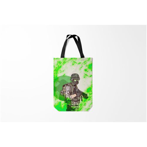 фото Сумка-шоппер / 31х42 см / геймерам / half life opposing force hl z burnettie