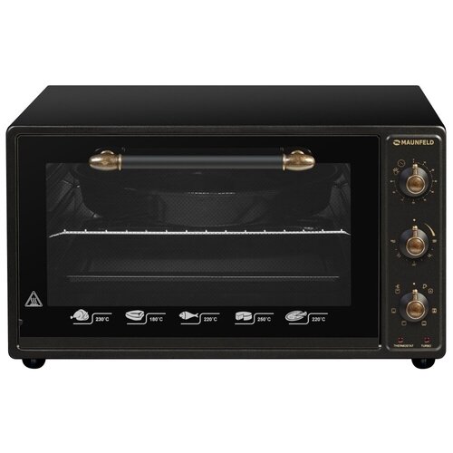 Мини-печь MAUNFELD СEMOA456RBG черный конвекция 1160500₽