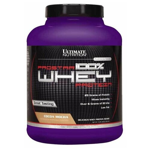 Протеин сывороточный Ultimate Nutrition Prostar Whey кофе мокка 2349 гр.