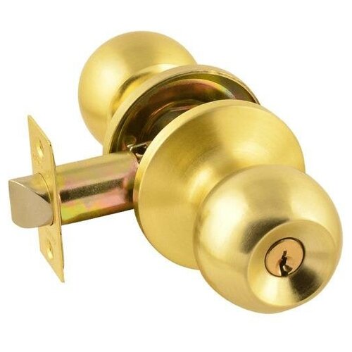 фото Ручки с защелкой нора-м зш-э поворотные - матовое золото - 01 - ключ/фиксатор