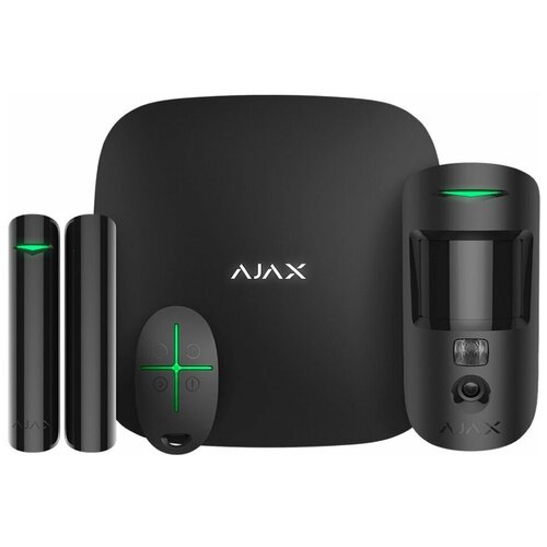 Стартовый набор системы безопасности AJAX StarterKit Cam Black