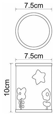 Стакан WasserKraft Ammer K-6400 розовый - фото №3