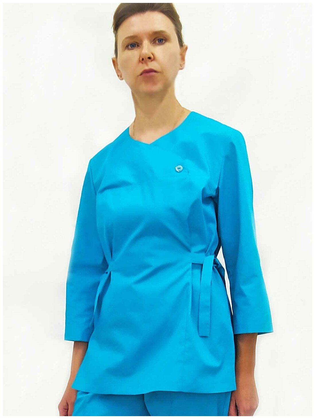 Костюм женский, производитель Фабрика швейных изделий №3, модель М-514/135, размер 42, цвет бирюза