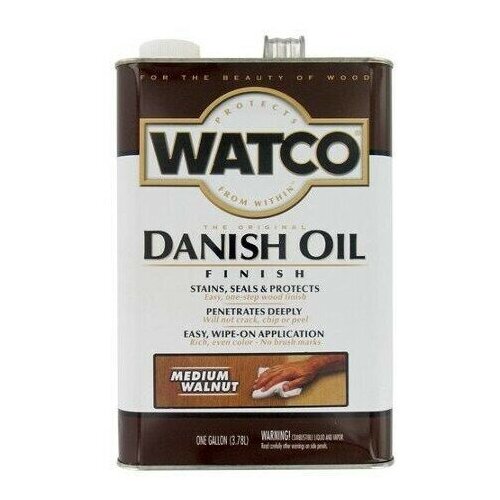 Масло WATCO Danish Oil для дерева классический орех 0,946 л