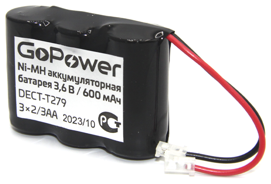 Аккумулятор для радиотелефонов GoPower T279 PC1 NI-MH