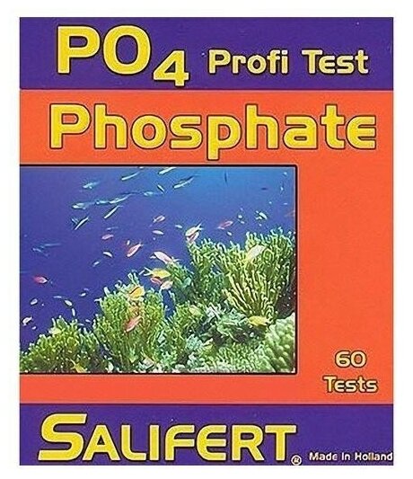 Тест на фосфаты Salifert Phosphate (PO4) Profi-Test - фотография № 4