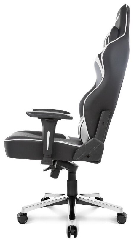Кресло геймерское AKRACING MAX (AK-MAX-WHITE) black/white - фотография № 3