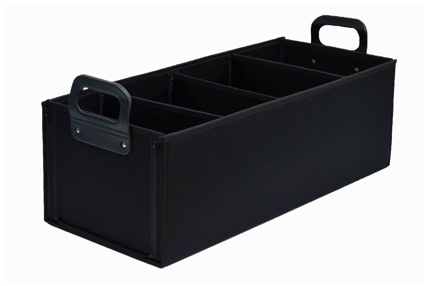 Органайзер в багажник "Куб" (размер XL Plus). Цвет: черный.