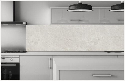 Изображение товара Кухонный фартук на стену "Скиф" 1200x600 мм. Цвет - Королевский опал светлый