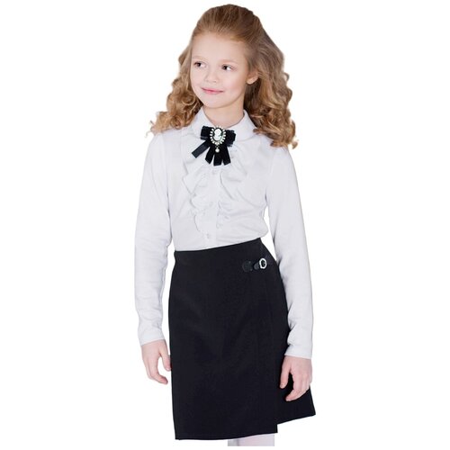 Школьная юбка Инфанта, размер 140-72, черный