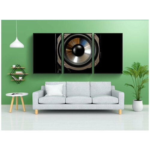 фото Набор модулных постеров для интерьера "оратор, коробка, hi-fi" 60x90 см. в тубусе, без рамки lotsprints