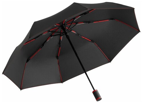 Мини-зонт FARE, механика, 3 сложения, купол 97 см, 8 спиц, для мужчин, красный