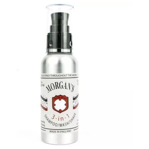 Шампунь гель для душа гель для бритья 3 в 1 Morgans 100 мл 4747₽